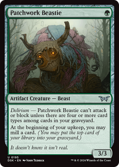 Patchwork Beastie [Duskmourn: House of Horror]-1