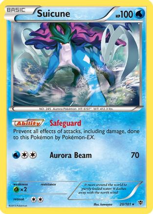 Suicune (20/101) [Black & White: Plasma Blast]-1