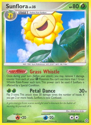 Sunflora (38/132) [Diamond & Pearl: Secret Wonders]-1