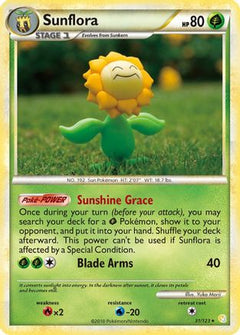 Sunflora (31/123) [HeartGold & SoulSilver: Base Set]-1