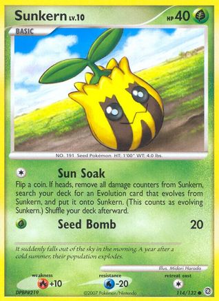 Sunkern (114/132) [Diamond & Pearl: Secret Wonders]-1