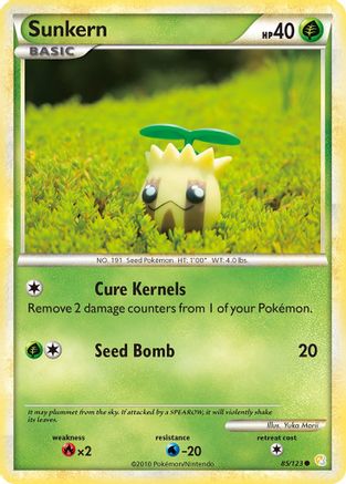 Sunkern (85/123) [HeartGold & SoulSilver: Base Set]-1