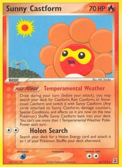 Sunny Castform (31/113) [EX: Delta Species]-1