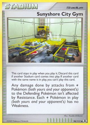 Sunyshore City Gym (94/111) [Platinum: Rising Rivals]-1