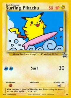 Surfing Pikachu (28) [Wizards of the Coast: Black Star Promos]-1