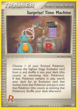 Surprise! Time Machine (91/109) [EX: Team Rocket Returns]-1