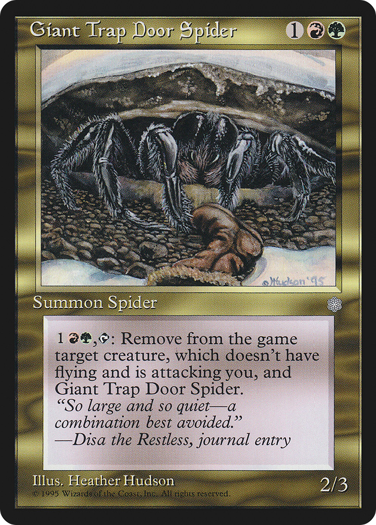 Giant Trap Door Spider [Ice Age]-1