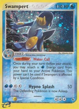 Swampert (13/109) [EX: Ruby & Sapphire]-1