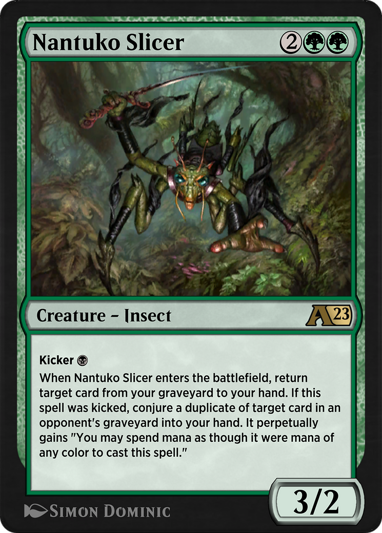 Nantuko Slicer (YDMU-017) - Alchemy: Dominaria-1