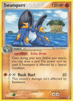 Swampert (27/100) (Stamped) [EX: Crystal Guardians]-1