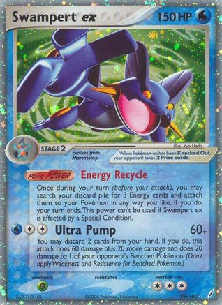 Swampert ex (98/100) [EX: Crystal Guardians]-1