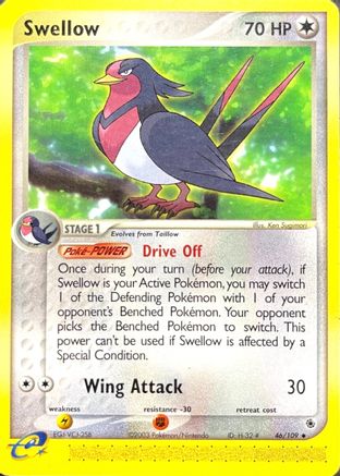 Swellow (46/109) [EX: Ruby & Sapphire]-1