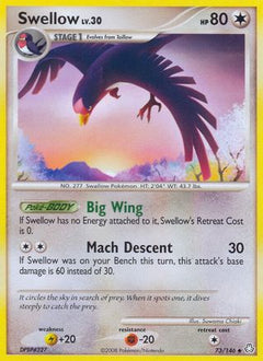 Swellow (73/146) [Diamond & Pearl: Legends Awakened]-1
