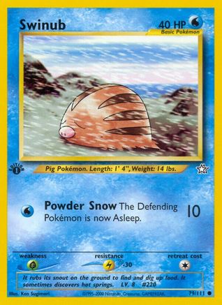Swinub (79/111) [Neo Genesis Unlimited]-1