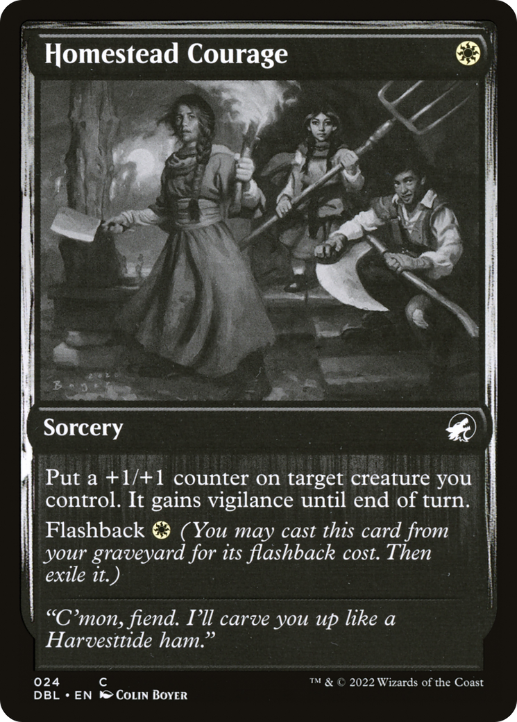 Homestead Courage [Innistrad: Double Feature]-1