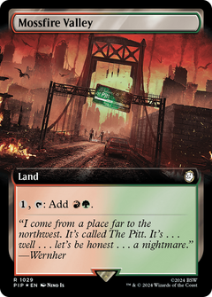 Mossfire Valley (Extended Art) (Surge Foil) [Fallout]-1