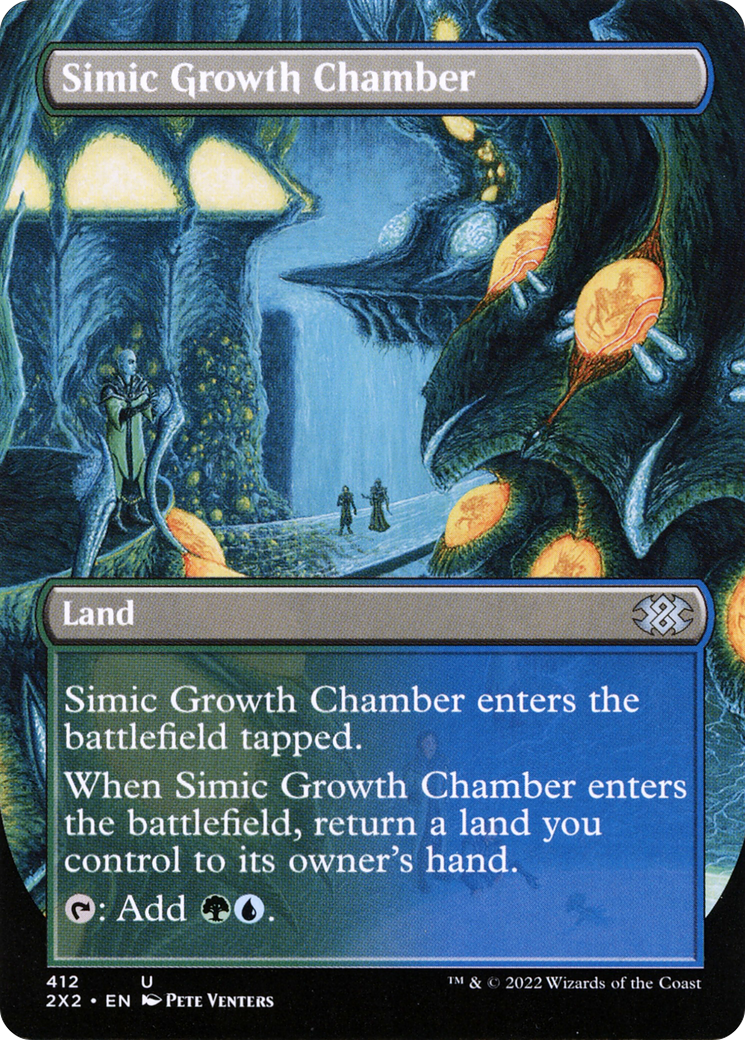 Simic Growth Chamber (Borderless Alternate Art) [Double Masters 2022]-1