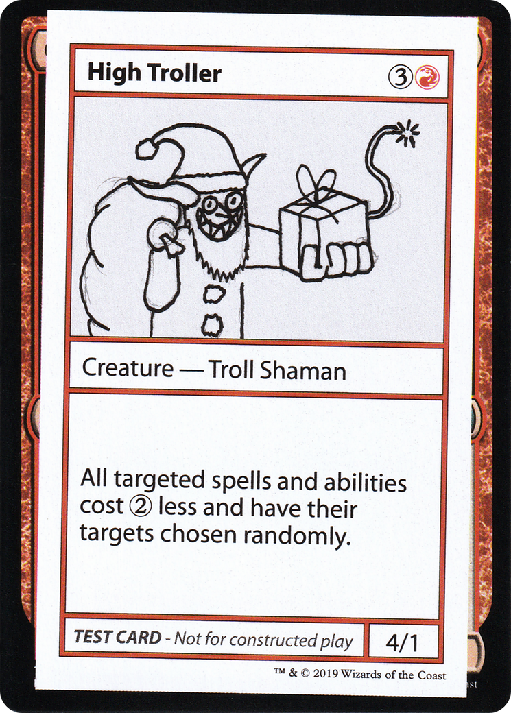 High Troller (2021 Edition) [Mystery Booster Playtest Cards]-1