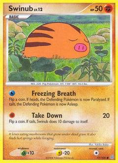 Swinub (77/100) [Diamond & Pearl: Stormfront]-1