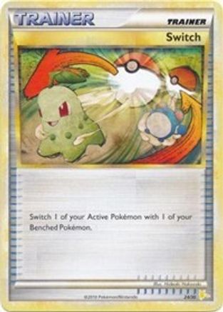 Switch (24/30) [HeartGold & SoulSilver: Trainer Kit - Raichu]-1