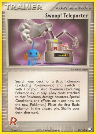 Swoop! Teleporter (92/109) [EX: Team Rocket Returns]-1