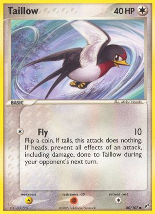 Taillow (80/107) (Stamped) [EX: Deoxys]-1