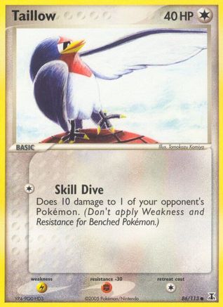 Taillow (86/113) [EX: Delta Species]-1