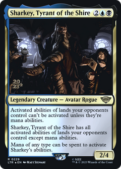 Sharkey, Tyrant of the Shire [The Lord of the Rings: Tales of Middle-Earth Prerelease Promos]-1