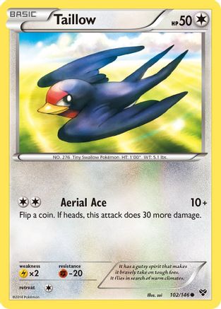 Taillow (102/146) [XY: Base Set]-1