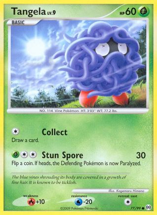 Tangela (77/99) [Platinum: Arceus]-1