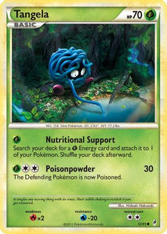Tangela (72/95) [HeartGold & SoulSilver: Call of Legends]-1