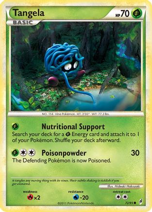 Tangela (72/95) [HeartGold & SoulSilver: Call of Legends]-1