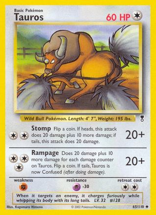 Tauros (65/110) [Legendary Collection]-1