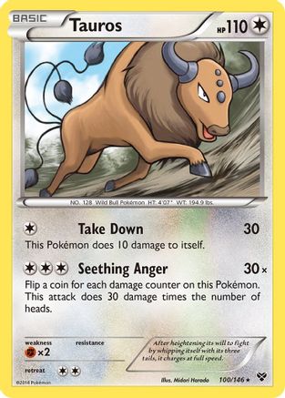 Tauros (100/146) [XY: Base Set]-1
