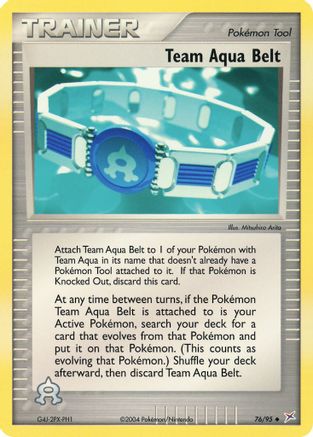 Team Aqua Belt (76/95) [EX: Team Magma vs Team Aqua]-1