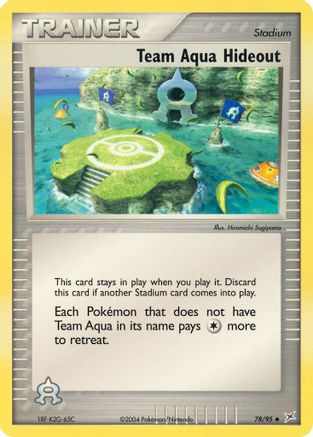 Team Aqua Hideout (78/95) [EX: Team Magma vs Team Aqua]-1