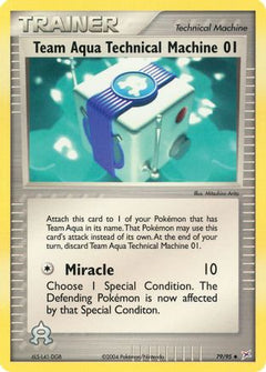 Team Aqua Technical Machine 01 (79/95) [EX: Team Magma vs Team Aqua]-1