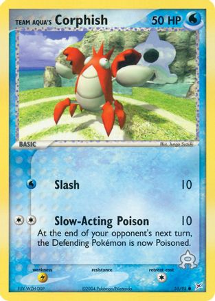 Team Aqua's Corphish (51/95) [EX: Team Magma vs Team Aqua]-1