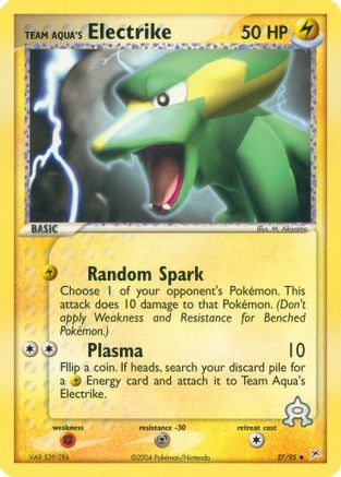 Team Aqua's Electrike (27/95) [EX: Team Magma vs Team Aqua]-1