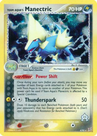 Team Aqua's Manectric (4/95) [EX: Team Magma vs Team Aqua]-1