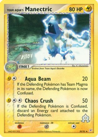 Team Aqua's Manectric (29/95) [EX: Team Magma vs Team Aqua]-1