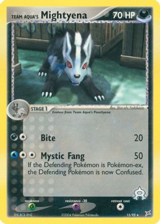 Team Aqua's Mightyena (15/95) [EX: Team Magma vs Team Aqua]-1