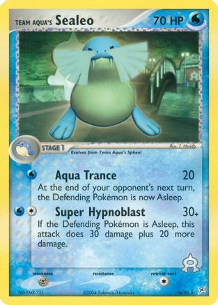 Team Aqua's Sealeo (16/95) [EX: Team Magma vs Team Aqua]-1