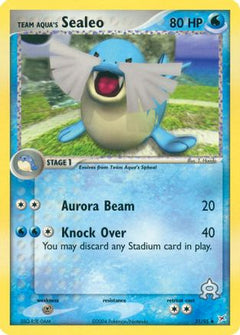 Team Aqua's Sealeo (31/95) [EX: Team Magma vs Team Aqua]-1
