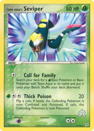 Team Aqua's Seviper (17/95) [EX: Team Magma vs Team Aqua]-1