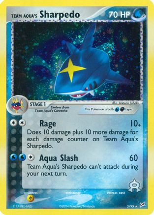 Team Aqua's Sharpedo (5/95) [EX: Team Magma vs Team Aqua]-1