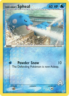 Team Aqua's Spheal (56/95) [EX: Team Magma vs Team Aqua]-1
