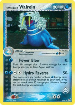 Team Aqua's Walrein (6/95) [EX: Team Magma vs Team Aqua]-1