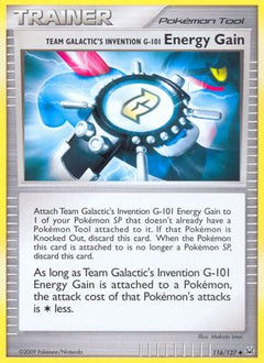 Team Galactic's Invention G-101 Energy Gain (116/127) [Platinum: Base Set]-1