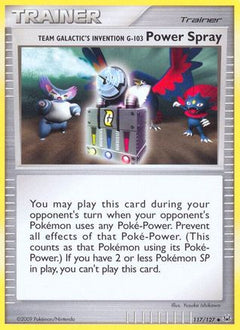 Team Galactic's Invention G-103 Power Spray (117/127) [Platinum: Base Set]-1